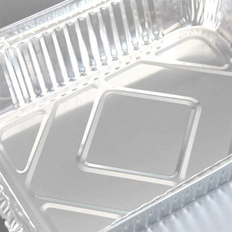 1900ml avlang aluminiumsfoliebeholder IK260